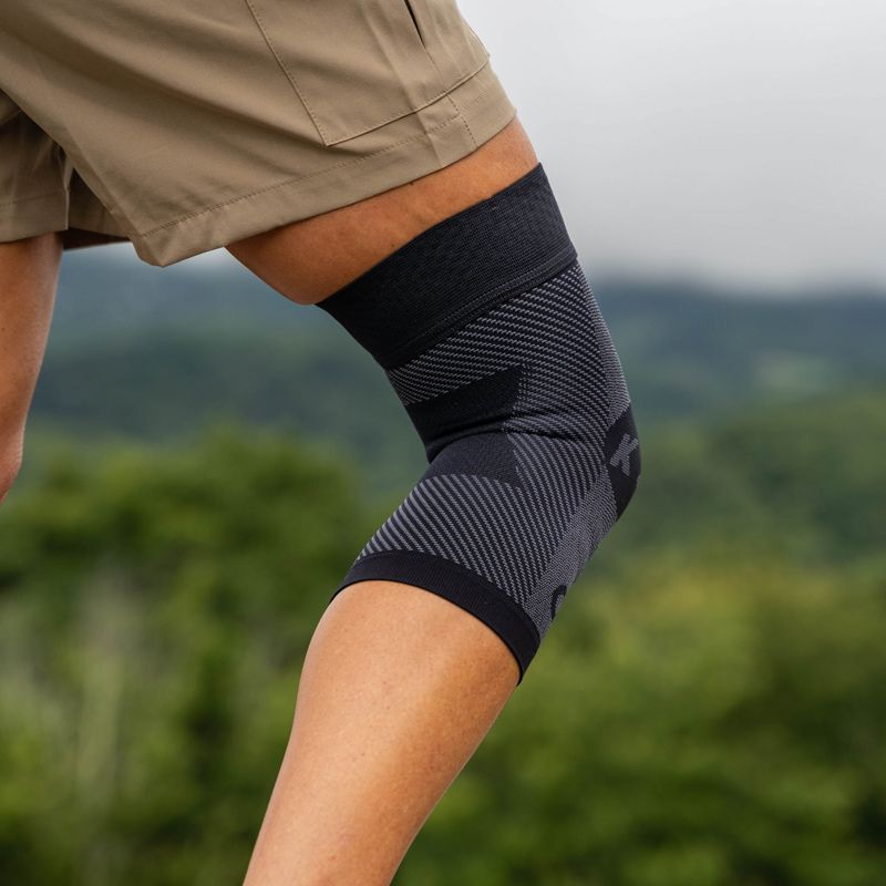  OrthoSleeve Orthopedic Brace for Tendinitis, Arthritis, ACL,  MCL, Injury Recovery, Meniscus Tear, knee pain, aching knees, patellar  tendonitis and arthritis (Large, Black, Single) : Health & Household