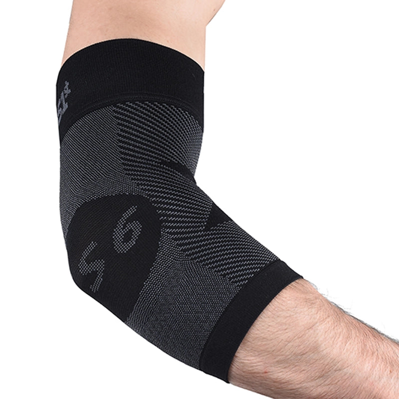 Elbow support with compression