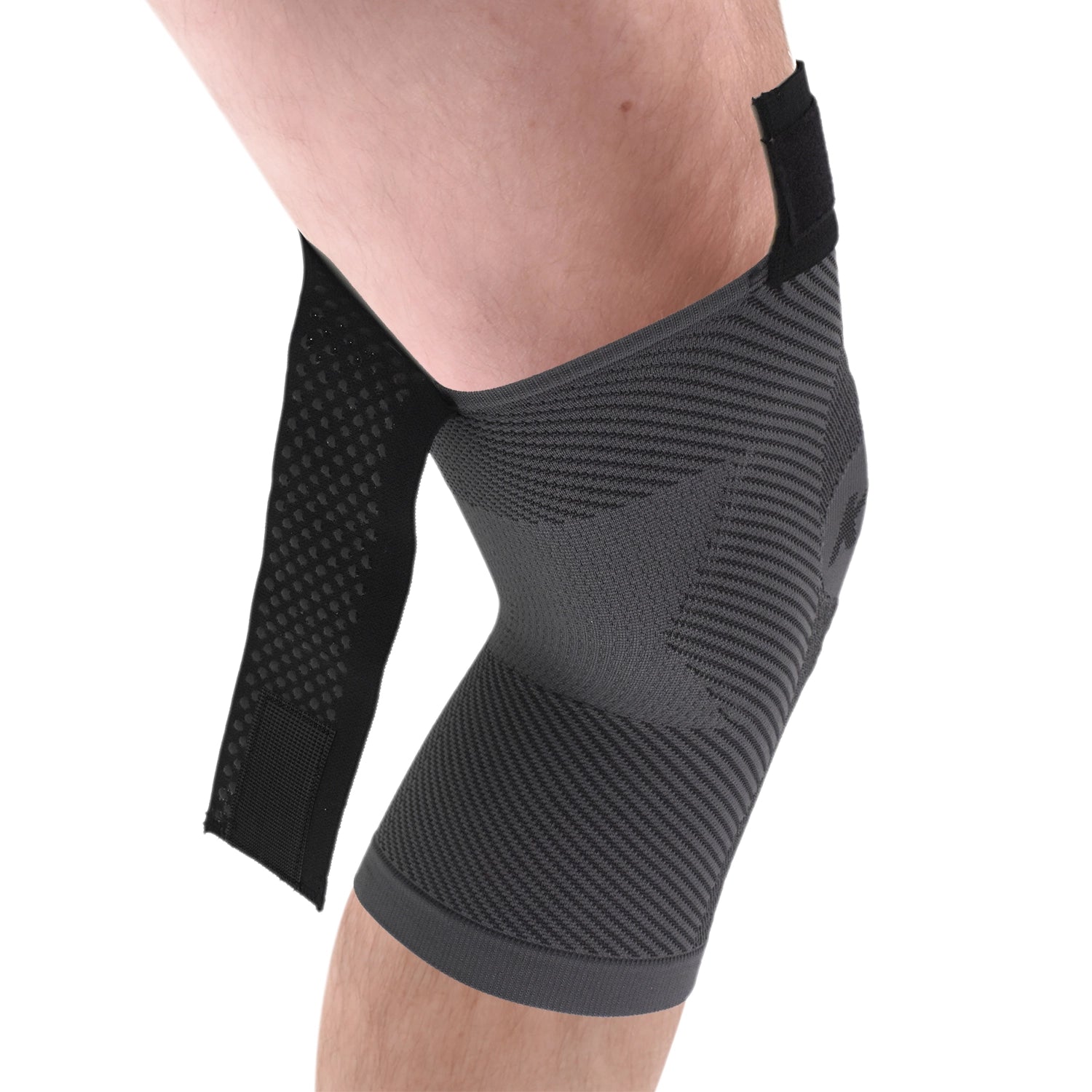 OrthoSleeve KS7 Compression Knee Sleeve for knee pain relief aching knees  and arthritis relief (XX-Large Natural)